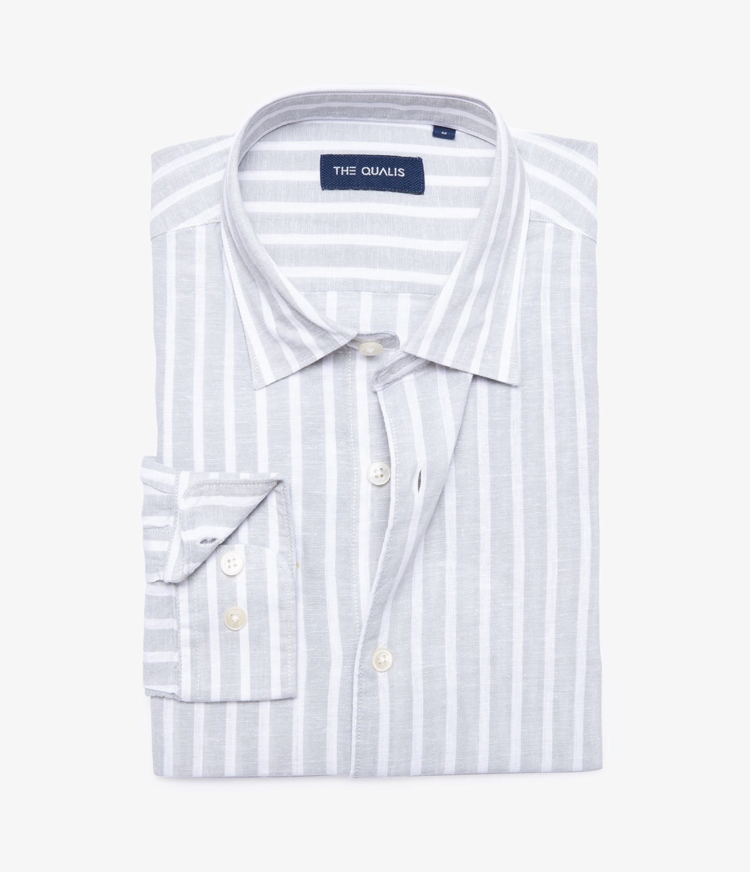Camisa Nevis Rayas Verde - Camisa