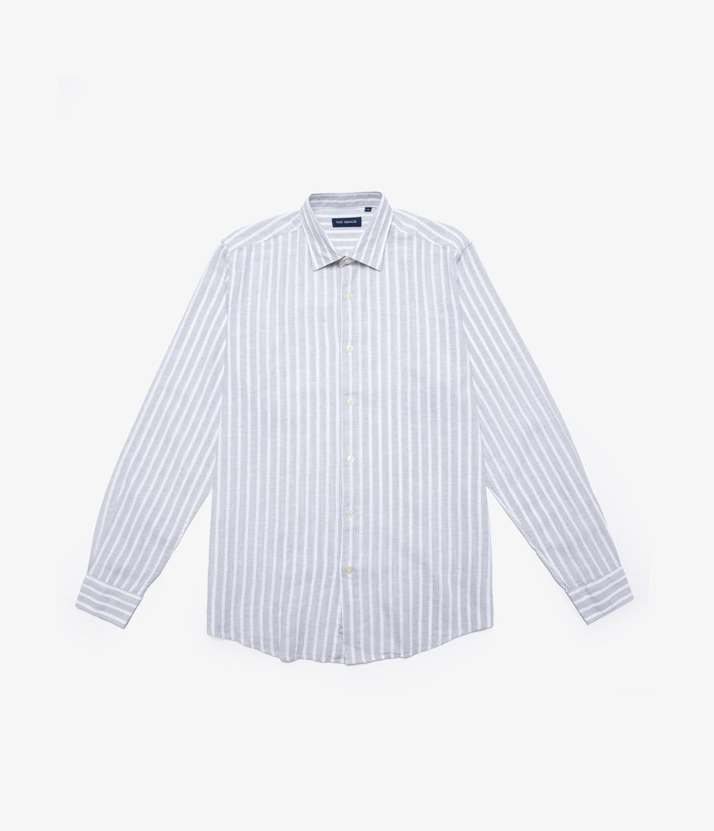 Camisa Nevis Rayas Verde - Camisa