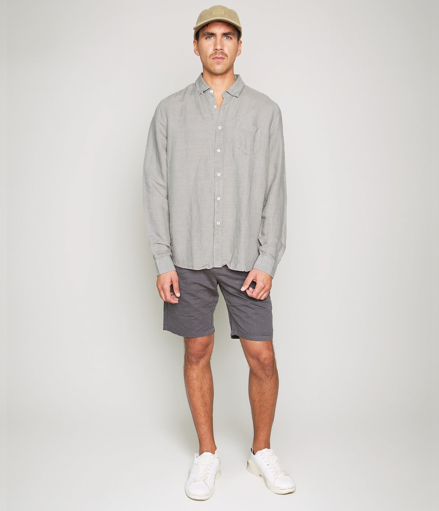 Camisa Nevis Verde Claro - Camisa