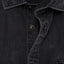 Camisa Denim Manga Corta Negro - Camisa