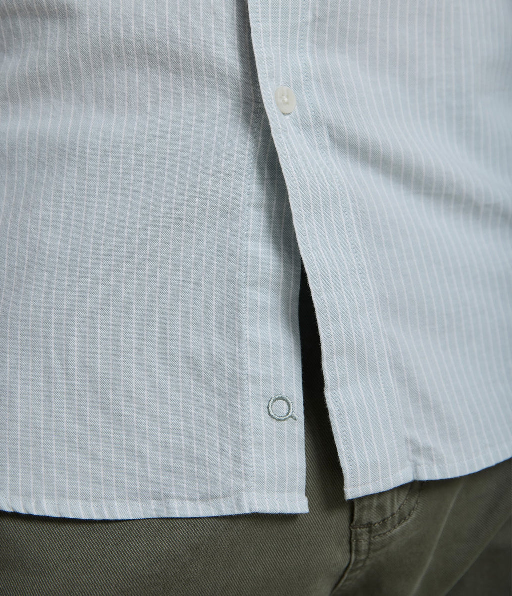 Camisa Regent Rayas Verde - Camisa