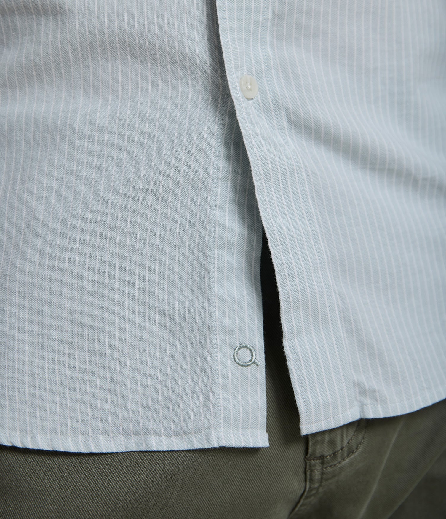 Camisa Regent Rayas Verde - Camisa