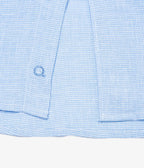 Camisa Lino Cuadros Azul - Camisa