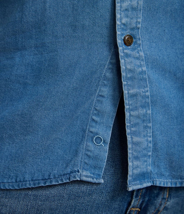 Camisa Lyocell Denim Azul - Camisa
