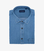 Camisa Lyocell Denim Azul - Camisa
