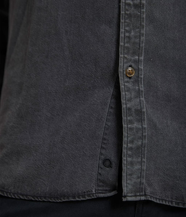 Camisa Lyocell Denim Negro - Camisa