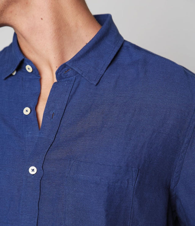 Camisa Nevis Azul Marino - Camisa