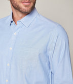 Camisa Oxford Azul Claro - Camisa