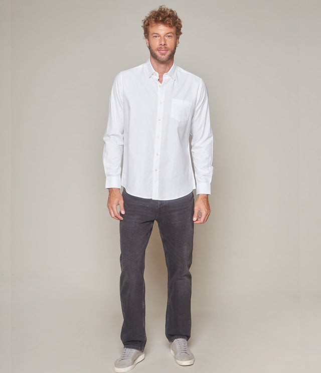 Camisa Oxford Blanco - Camisa