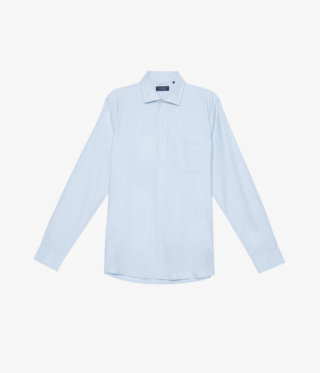 Camisa Oxford Celeste - Camisa