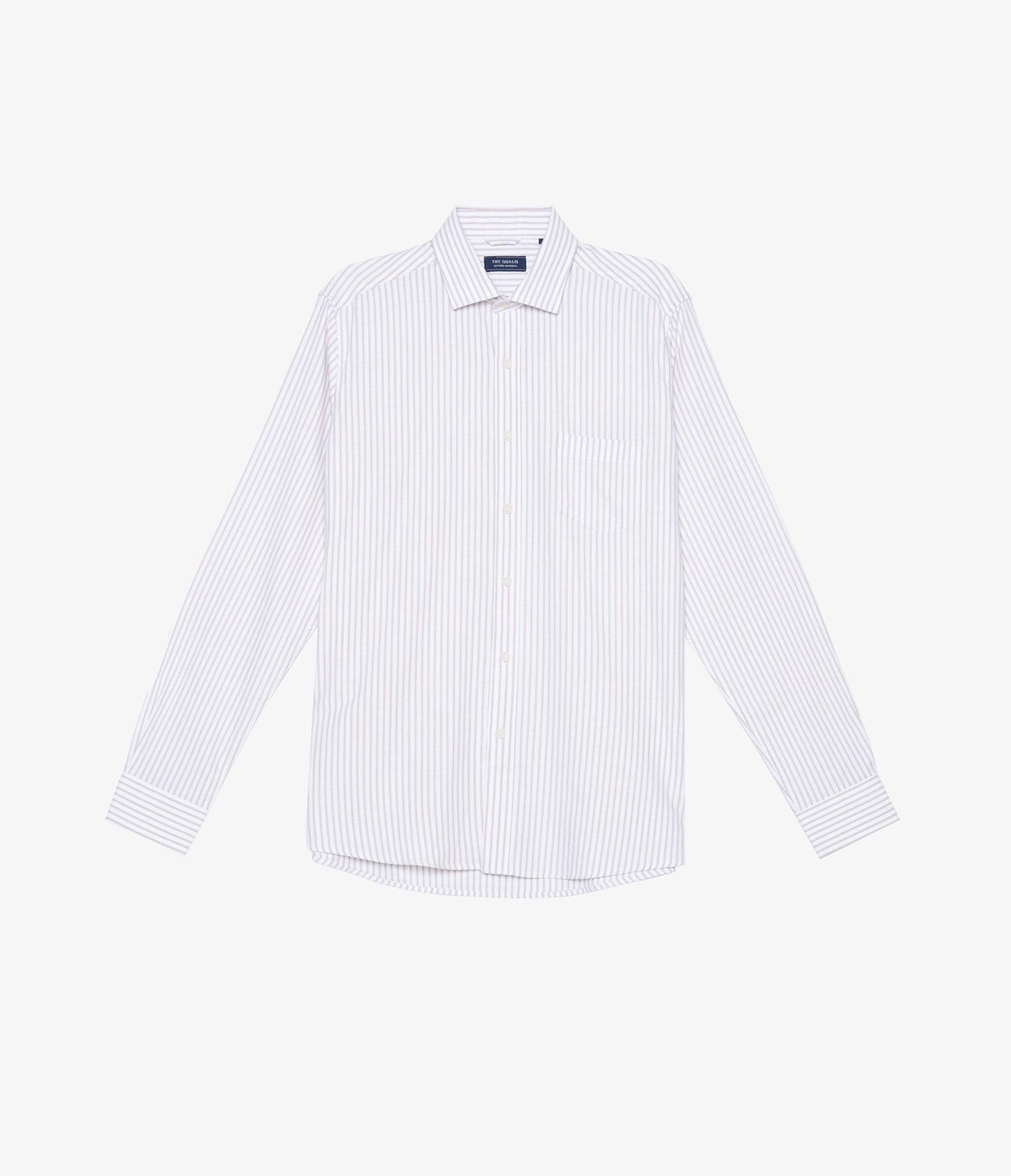 Camisa Oxford Rayas Tabaco - Camisa