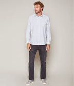 Camisa Oxford Rayas Azul - Camisa