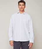 Camisa Oxford Rayas Azul - Camisa