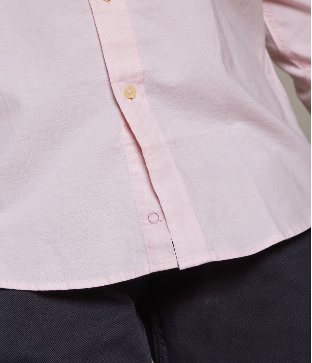 Camisa Oxford Rosada - Camisa