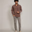 Camisa Robert Cotelé Grueso Café - Camisa