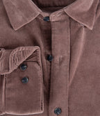 Camisa Cotelé Collins Café - Camisa