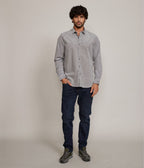 Camisa Robert Cotelé Grueso Gris - Camisa