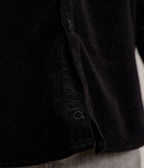 Camisa Robert Cotelé Grueso Negro - Camisa