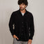 Camisa Robert Cotelé Grueso Negro - Camisa
