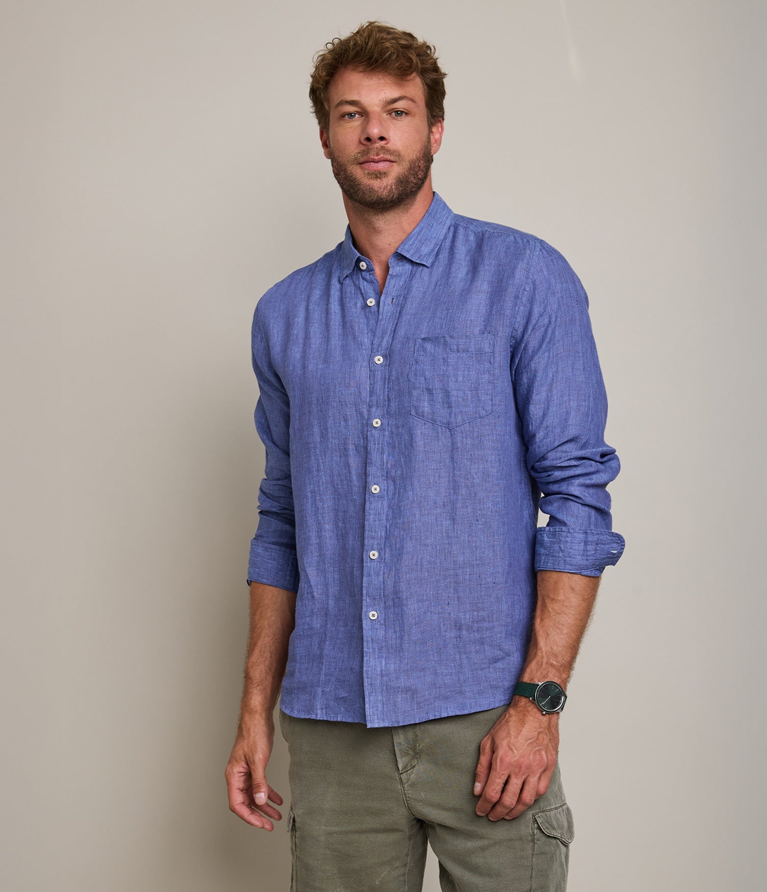 Camisa Sicilia Azulino - Camisa