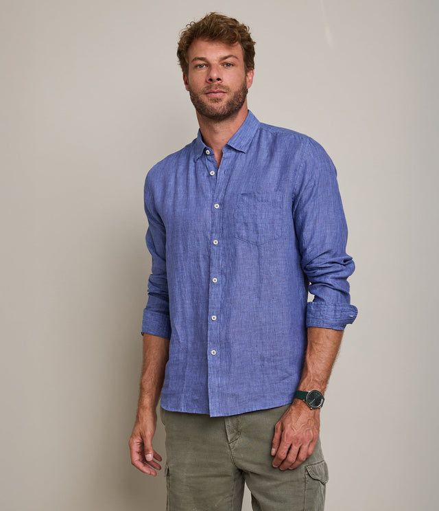 Camisa Sicilia Azulino - Camisa