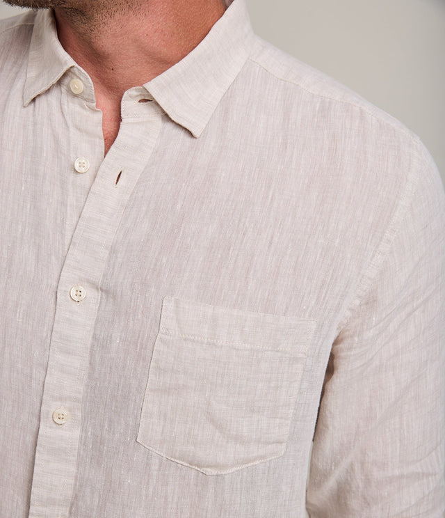 Camisa Sicilia Beige - Camisa
