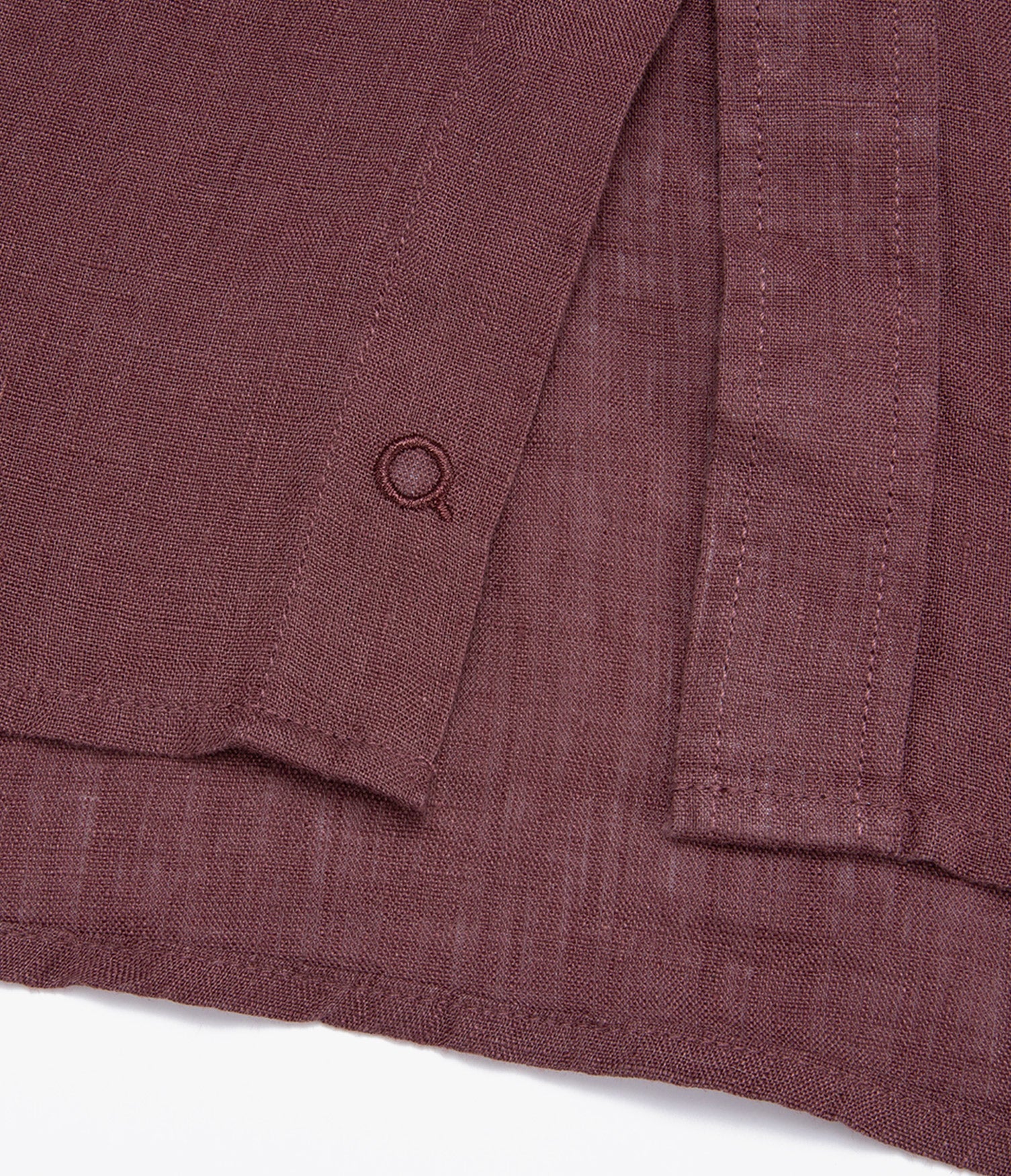 Camisa Sicilia Burdeo Camisa