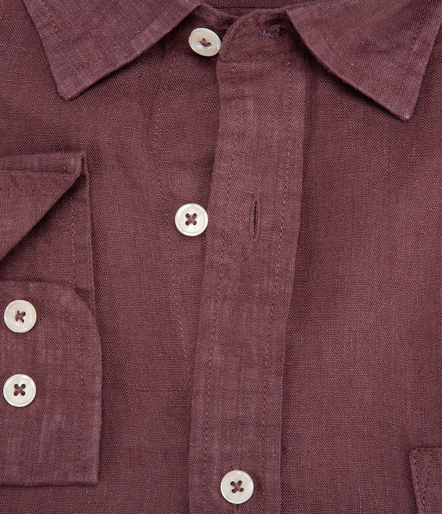 Camisa Sicilia Burdeo Camisa