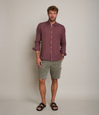 Camisa Sicilia Burdeo - Camisa