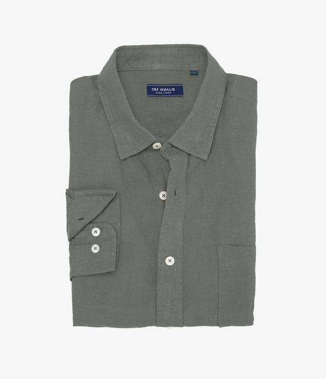 Camisa Sicilia Verde Oscuro Camisa