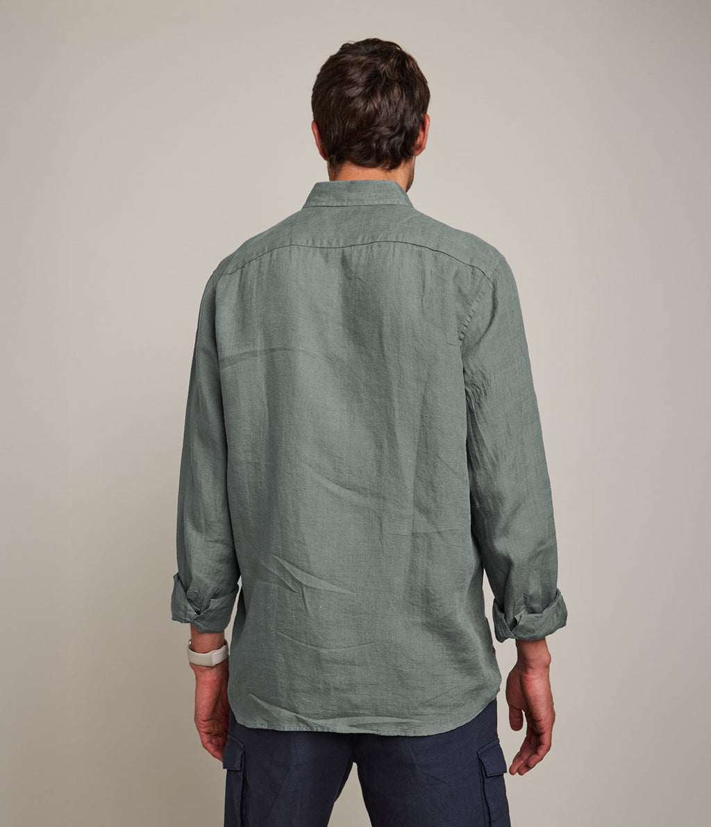 Camisa Sicilia Verde Oscuro - Camisa