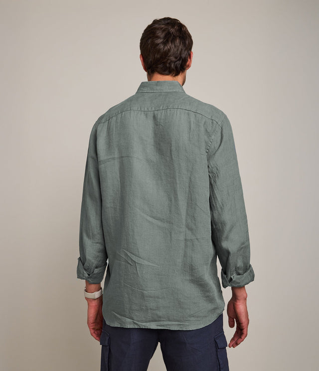 Camisa Sicilia Verde Oscuro - Camisa