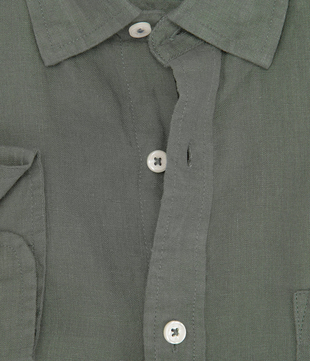 Camisa Sicilia Verde Oscuro Camisa