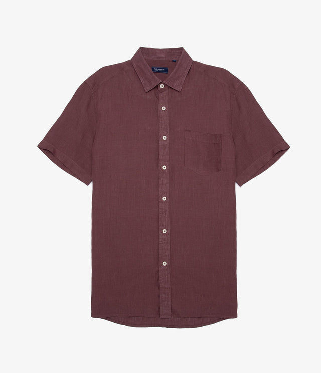 Camisa Sintra Burdeo Camisa