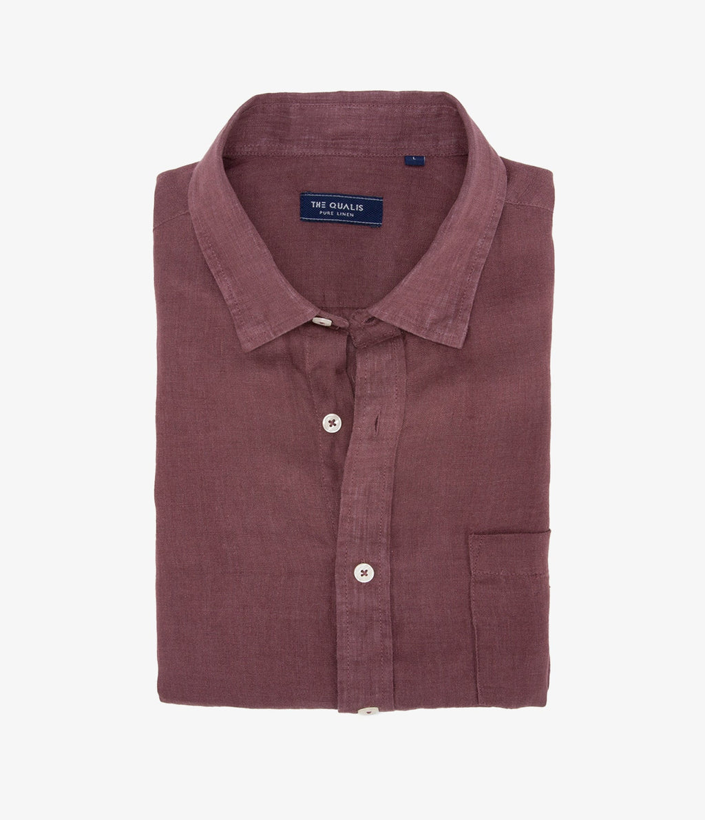 Camisa Sintra Burdeo Camisa
