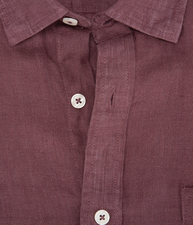 Camisa Sintra Burdeo Camisa