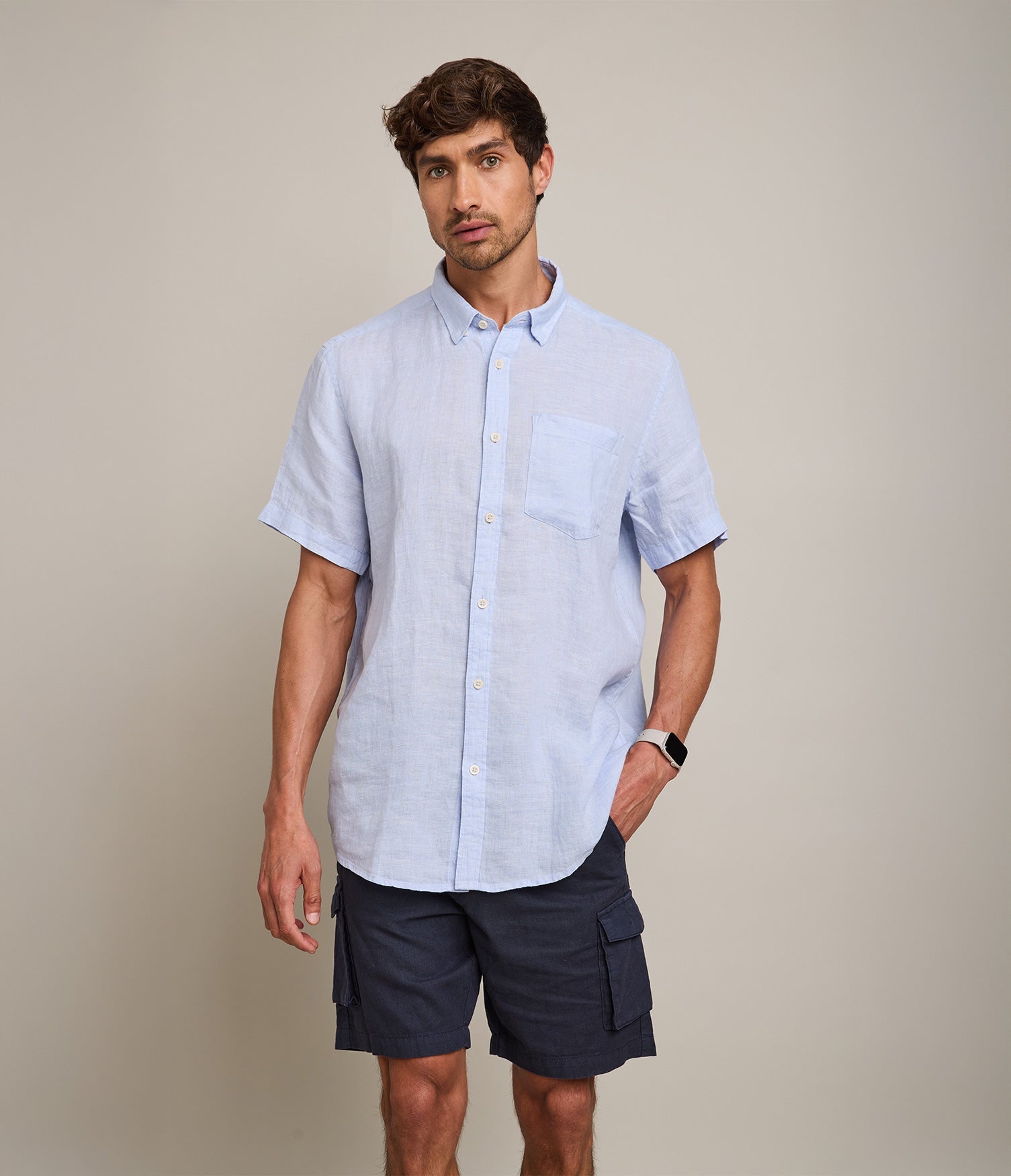 Camisa Sintra Celeste - Camisa