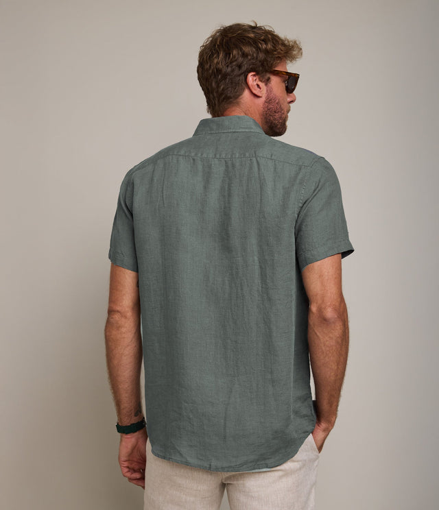 Camisa Sintra Verde Oscuro - Camisa