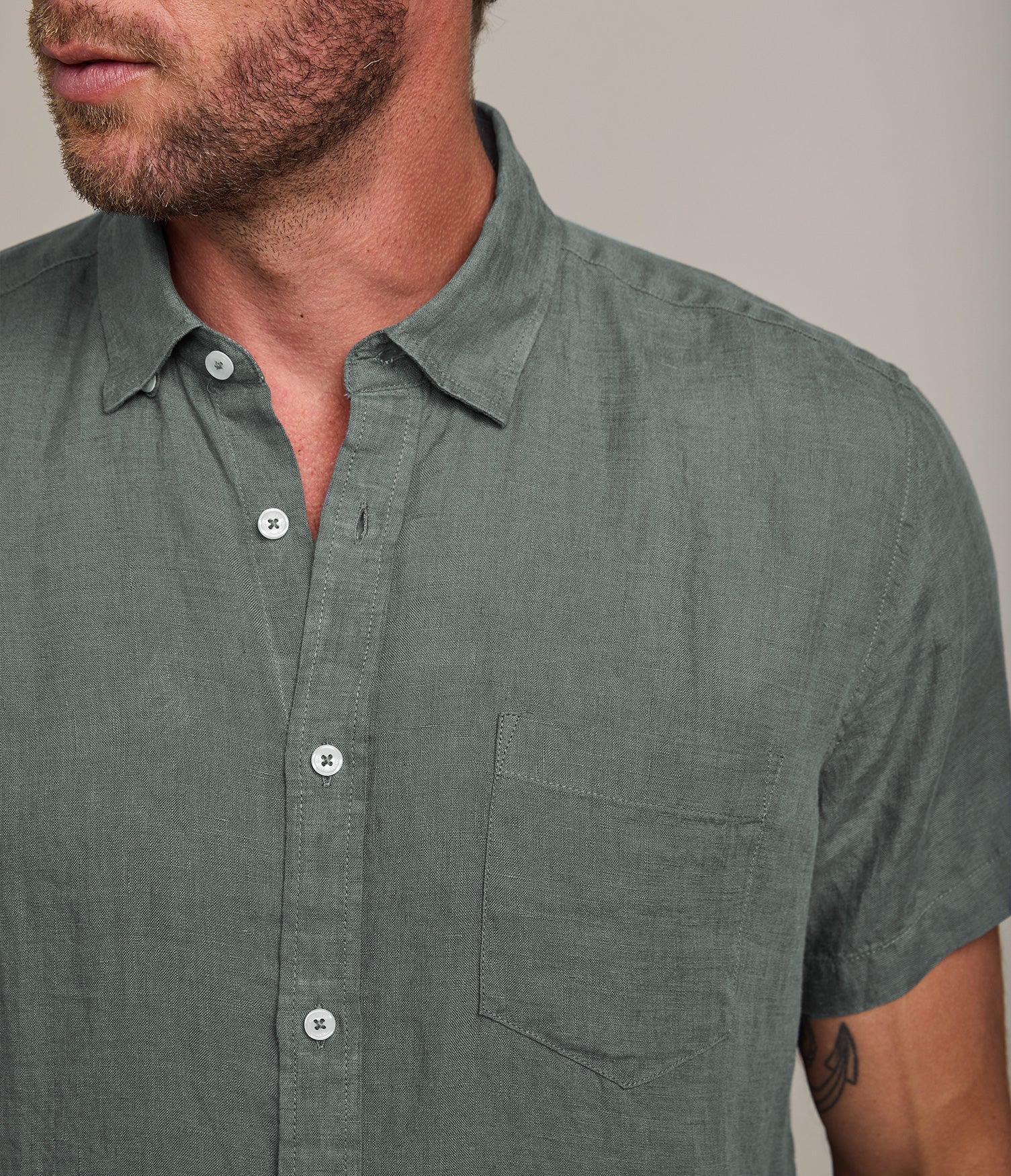 Camisa Sintra Verde Oscuro - Camisa