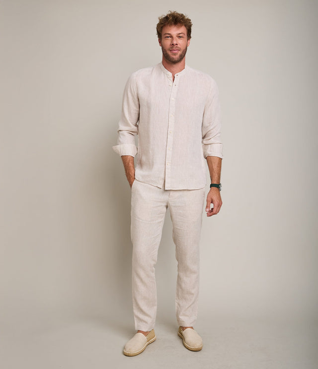 Camisa Soria Beige - Camisa