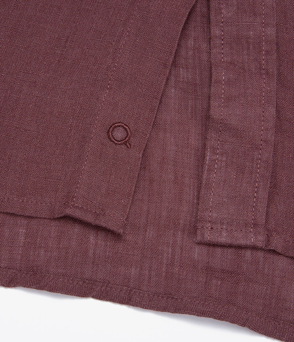 Camisa Soria Burdeo Camisa