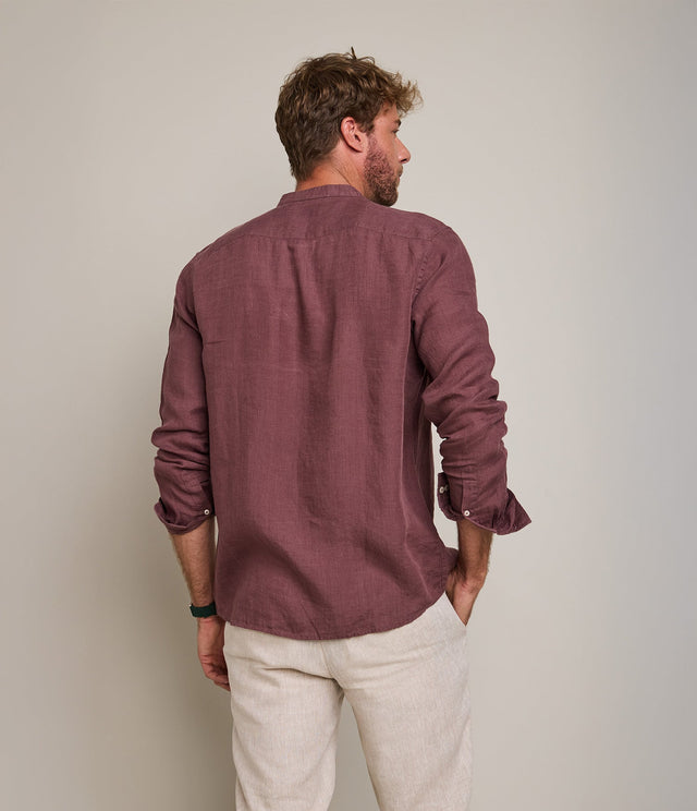 Camisa Soria Burdeo - Camisa