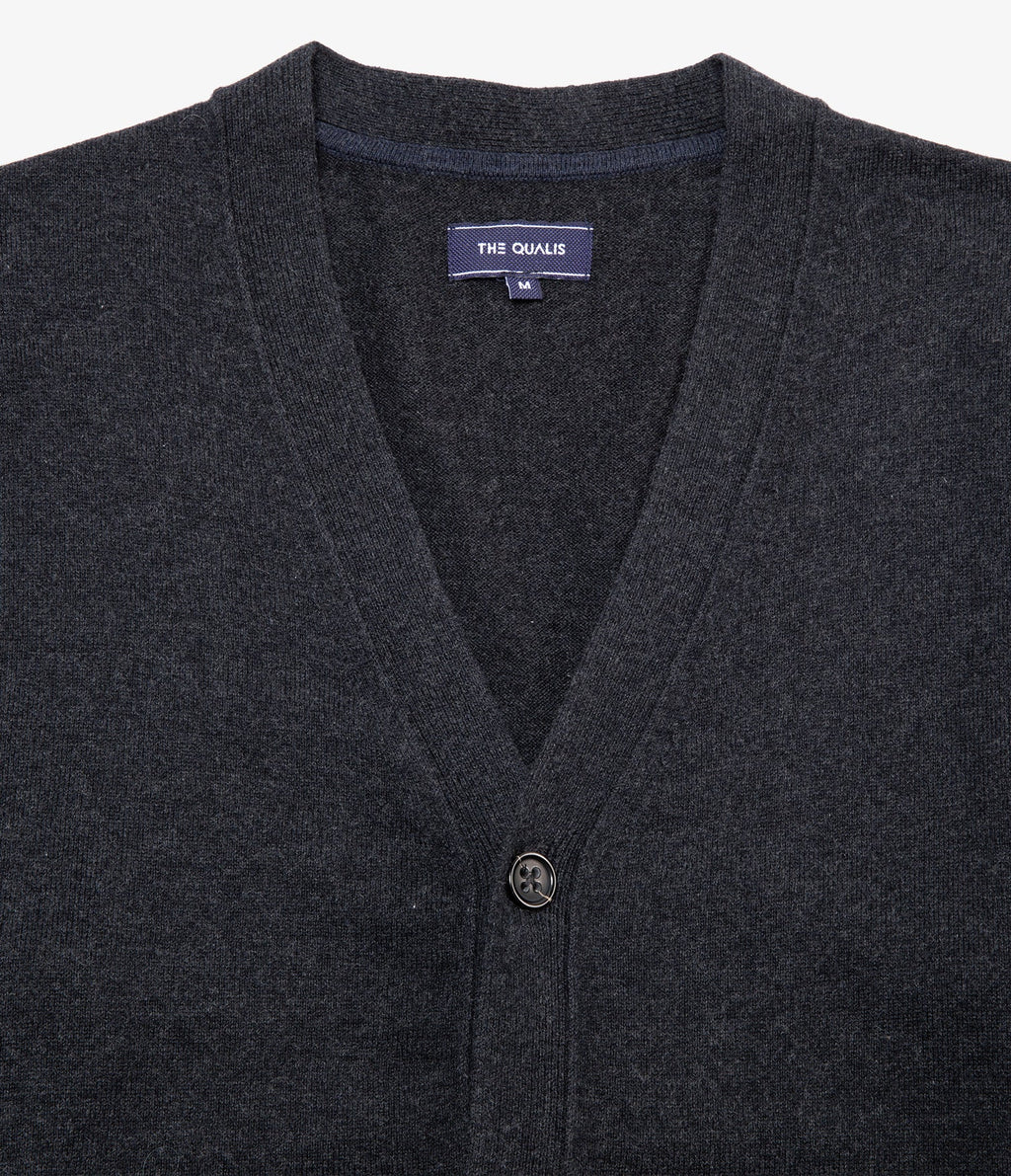Cárdigan Balmai Gris Oscuro - Sweater