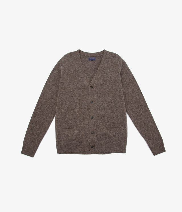 Cárdigan Capella Wool Café Oscuro - Sweater