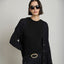 Cardigan Cinta Negro - Sweater Mujer