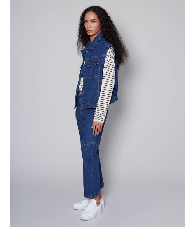 Chaqueta Denim - Sweater Mujer