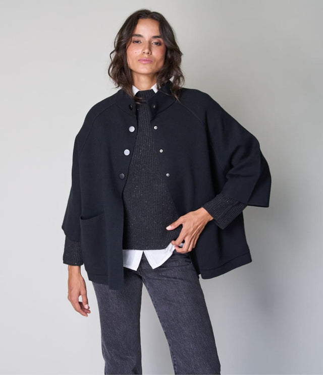 Chaqueta Otavia Negro - Sweater Mujer