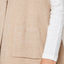 Chaqueta Otavia Sin Mangas Beige - Sweater Mujer