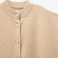 Chaqueta Otavia Sin Mangas Beige - Sweater Mujer