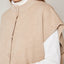 Chaqueta Otavia Sin Mangas Beige - Sweater Mujer